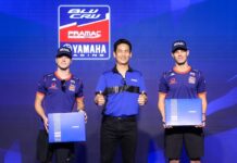 ยามาฮ่ากระทบไหล่ นักบิด Moto2 ทีม BLU CRU PRAMAC YAMAHA