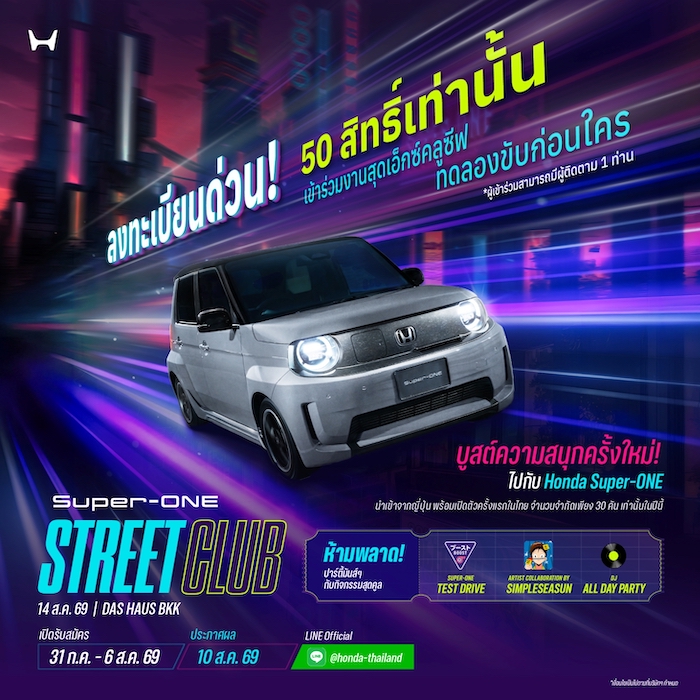 Honda Super-ONE_Unveil Launch Date Poster (Square)