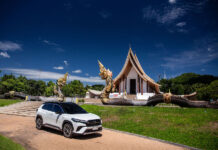 ขับ TOYOTA Corolla Cross HEV GR Sport มาเที่ยววัดธรรมยาน